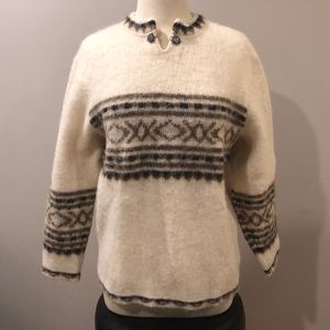 Alb Collection Icelandic Wool Sweater Sz S
